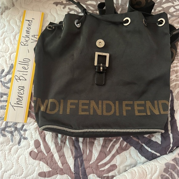 Fendi Rucksack Nylon Backpack - Picture 4 of 10